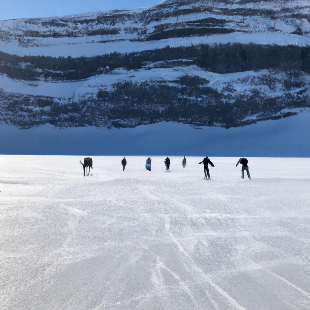 embark on a thrilling adventure and discover the ultimate challenge: skiing on ice sheets. experience the exhilaration of gliding over frozen landscapes in this unique and unforgettable activity.
