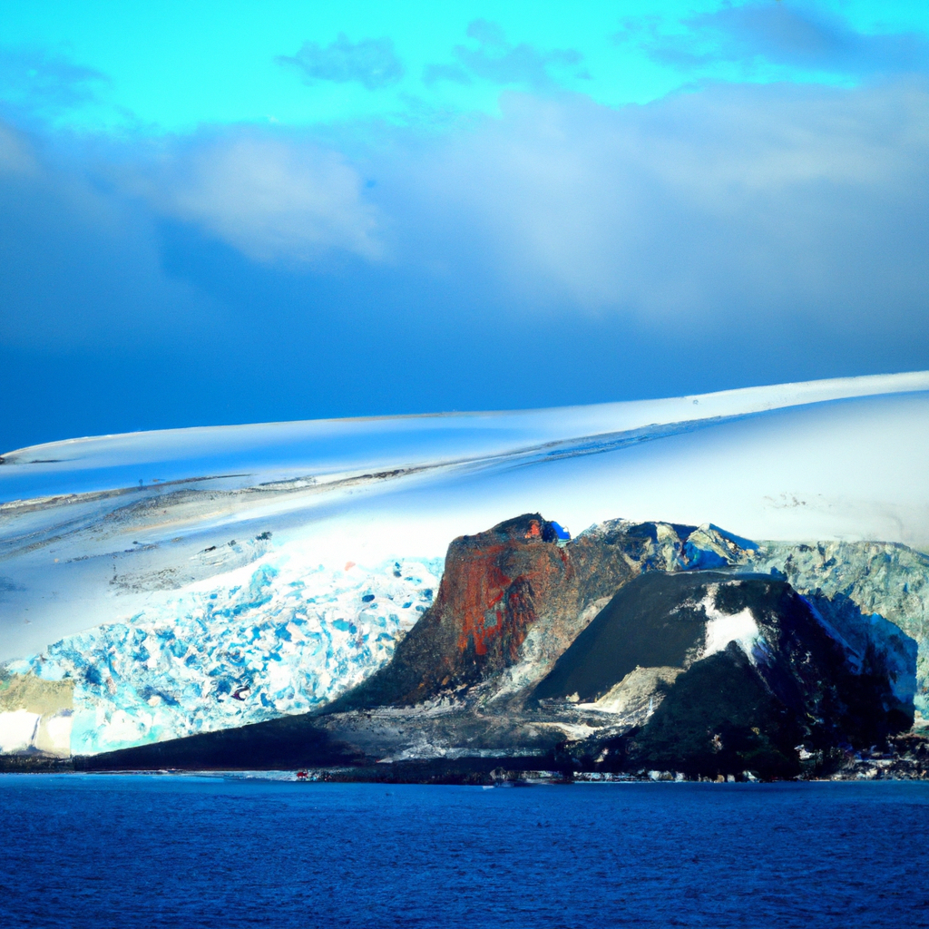 discover the hidden mysteries lurking beneath the antarctic volcano and unlock the secrets of this enigmatic landscape.